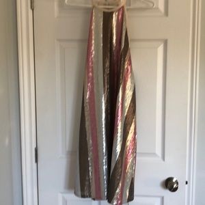 Striped Sequin trapeze dress.  Never worn.